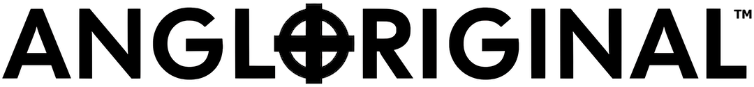 Angloriginal™ Impact Logo (Black).